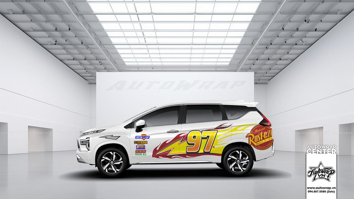 XP0010 Tem xe Mitsubishi Xpander Mc Queen 97 min