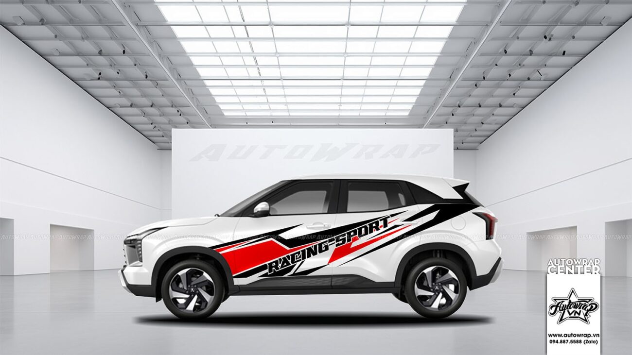 XF0022 Tem xe Mitsubishi Xforce Racing Sport min